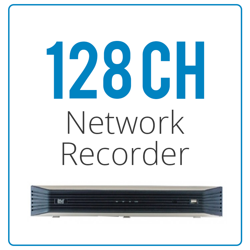 128 Channel Network Video Recorders NVRs