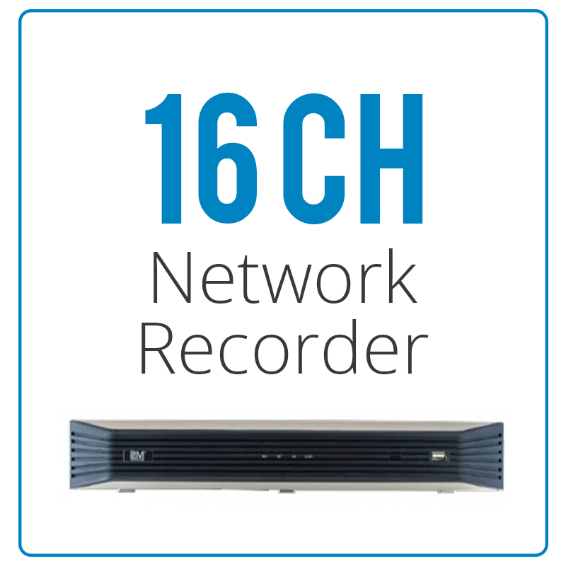 16 Channel Network Video Recorders NVRs