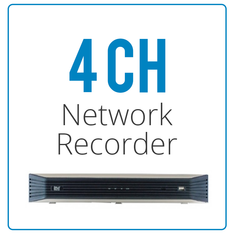 4 Channel Network Video Recorders NVRs