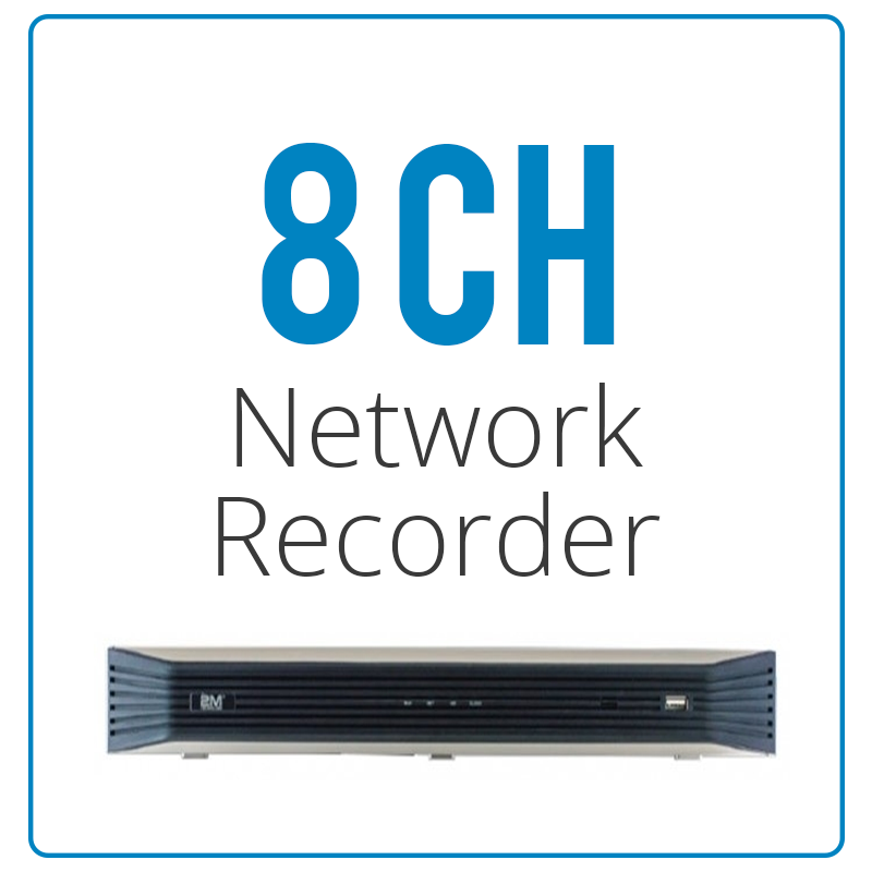 8 Channel Network Video Recorders NVRs