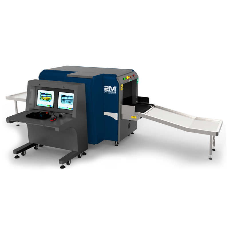 2MX-6550DH X-Ray Baggage Scanner Dual View, Two Generators