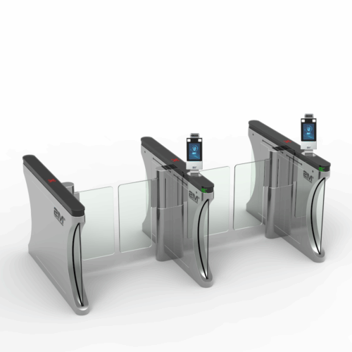 2MGST-2 Face Recognition and Thermal Detection Access Control Swing Turnstile