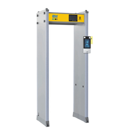 2MTHWT-HMD-II Metal Detector Walkthrough Gate with Face Recognition and Wrist Temperature Measurement Module