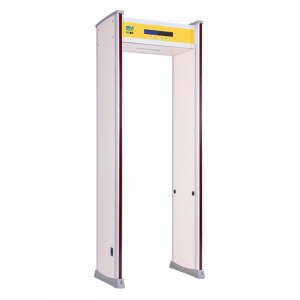 2mwt-i18Z Indoor Rated, 18 Zone Walkthrough Metal Detector with LED Bars