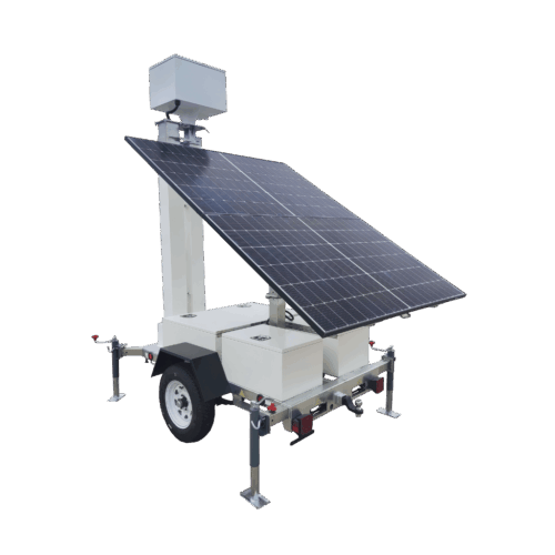 2MVSC-4000B 2 Panel Solar Camera Trailer