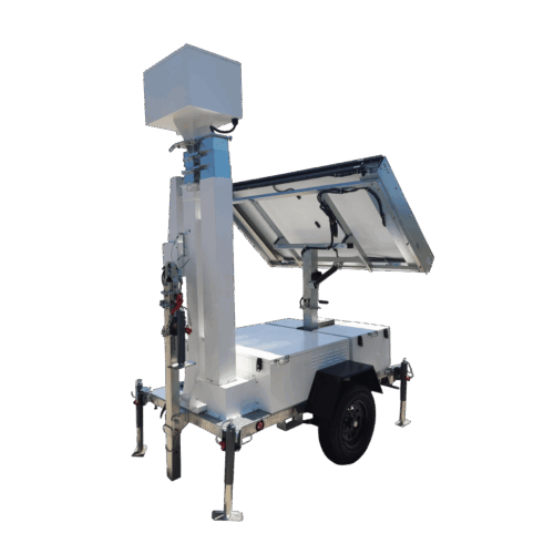 2MVSC-4000B 2 Panel Solar Camera Trailer - Image 2