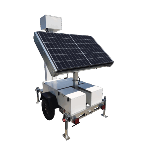 2MVSC-4000B 2 Panel Solar Camera Trailer - Image 3