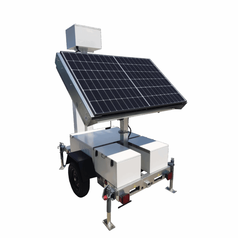 2MVSC-4000B 2 Panel Solar Camera Trailer | 2M Technology