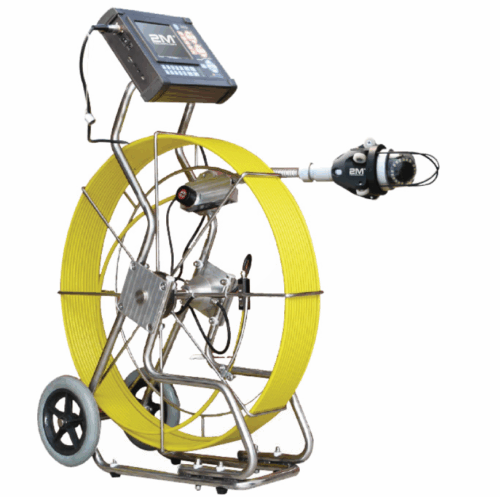 2MPICPTZ-50 Push Rod CCTV Inspection Camera With Pan/Tilt Camera Head For DN 60-400 Lateral Sewer lines