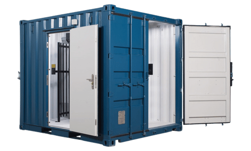 2M Technology 2MFHT-4C 20-foot CONEX Container Turnstile