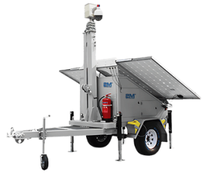 2M Technology 2MVSC-4000B CCTV solar trailers