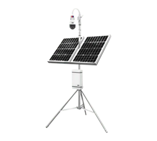 2M Technology solar-powered portable off-grid CCTV system
