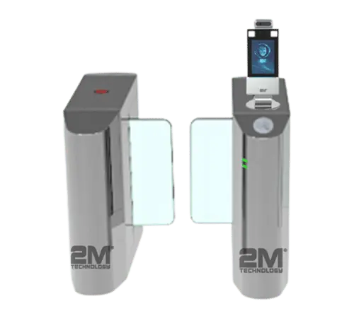 2M Technology retractable turnstile