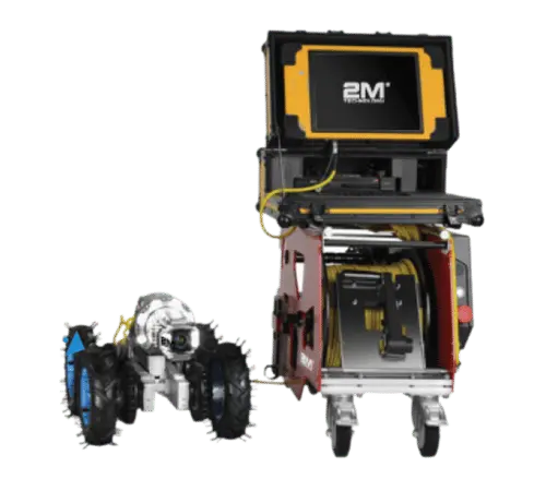 2M Technology robot pipe inspection crawler