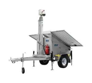 Solar CCTV Trailers