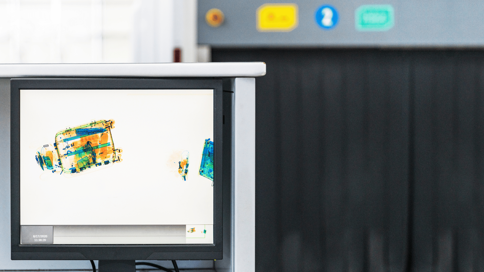 AI pallet and cargo x-ray scanner image