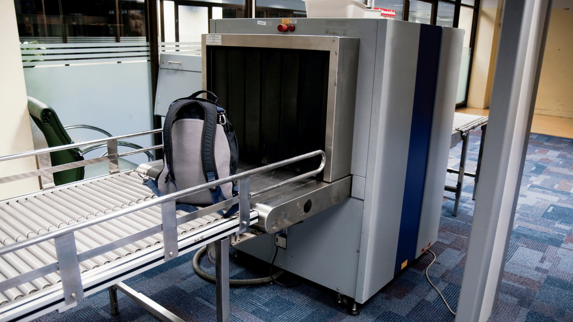 x-ray scanners in schools screening backpacks