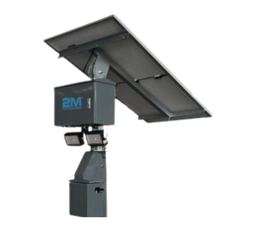 2M Technology solar-powered light tower