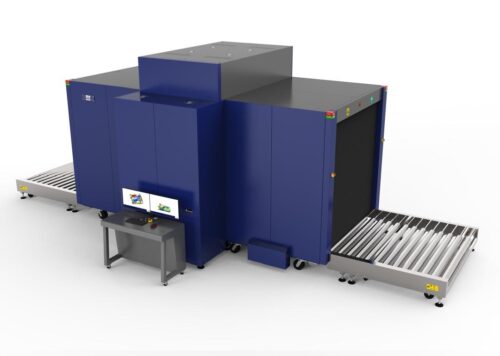 2MX-180180D Large Tunnel Dual-View Pallet and Cargo X-Ray Scanner