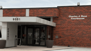 courthouse x-ray security screening project for Thornton Municipal Court inside Charles J. Rose Courthouse