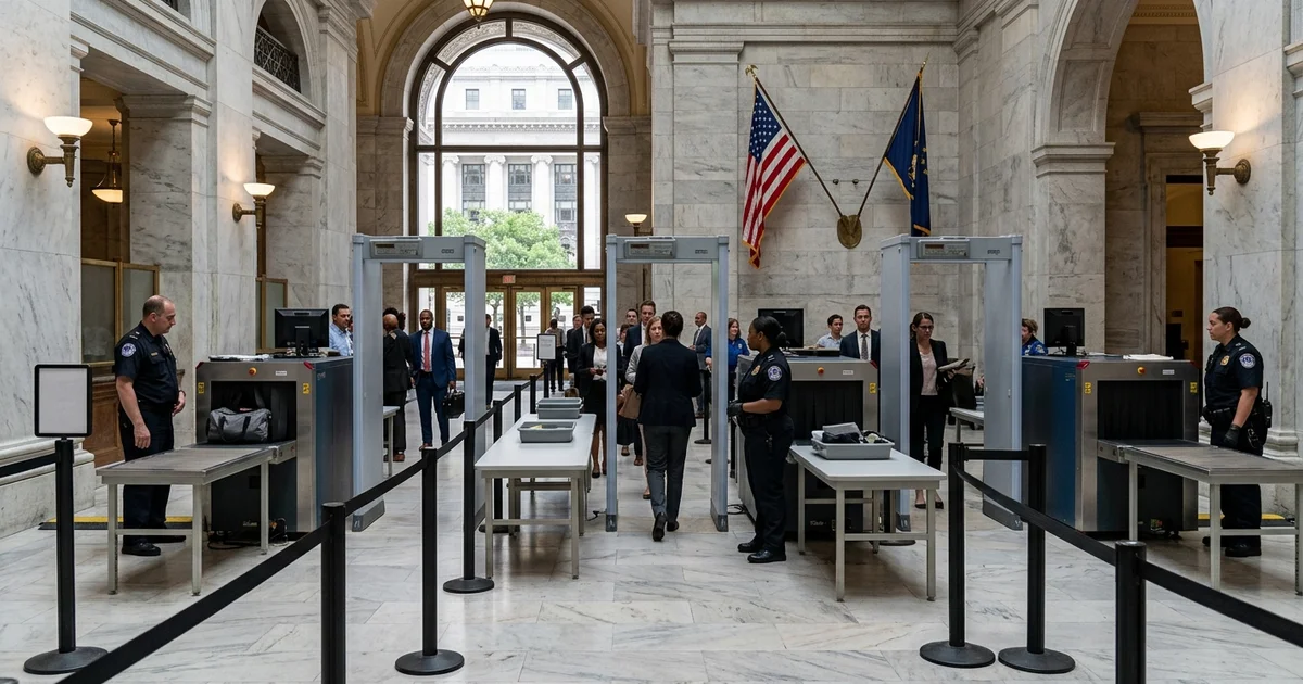 courthouse security checkpoint design -- Courthouse security checkpoint design - three-stream screening architecture