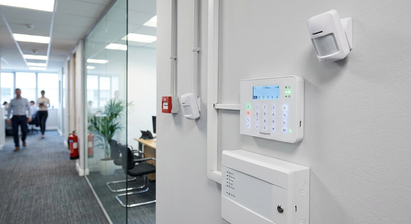 Commercial burglar alarm system installation Dallas TX