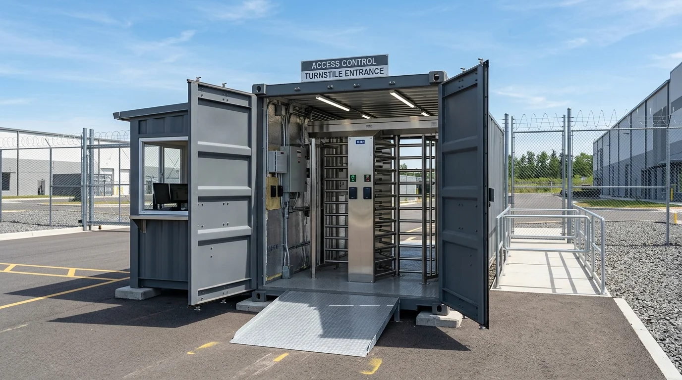 Container Turnstile Systems | Proven | 2M Technology
