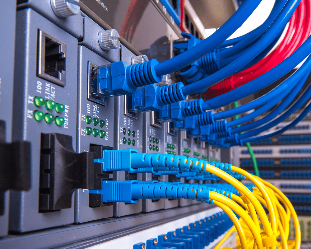 fiber optic cabling