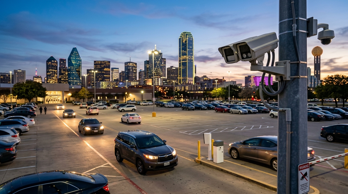 LPR camera installation Dallas license plate recognition system