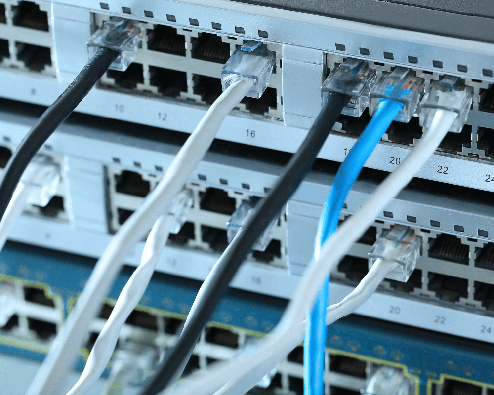 structured ethernet network cabling