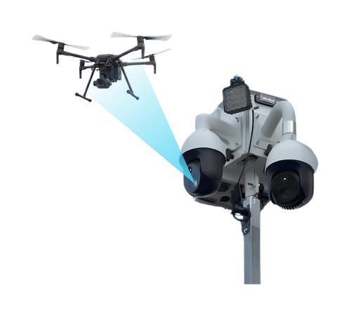 2M Technology solar-powered mobile trailer with drone detection
