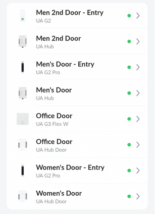 unity islamic center unifi door access equipment